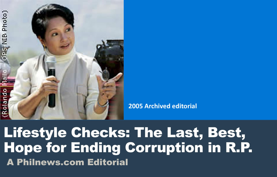 Lifestyle Checks: The Last, Best, Hope for Ending Corruption in R.P.