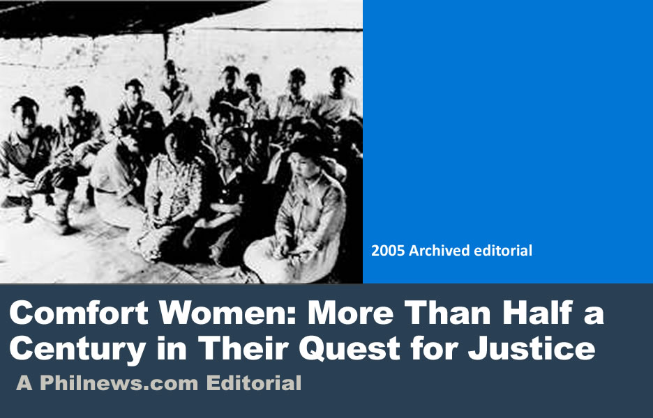 Comfort Women: More Than Half a Century in Their Quest for Justice