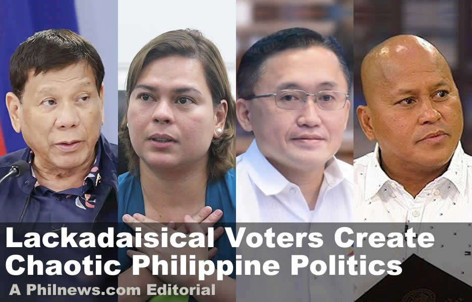 Lackadaisical Voters Create Chaotic Philippine Politics