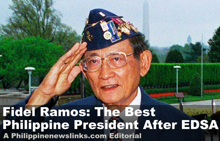 Fidel Ramos: The Best Philippine President After EDSA